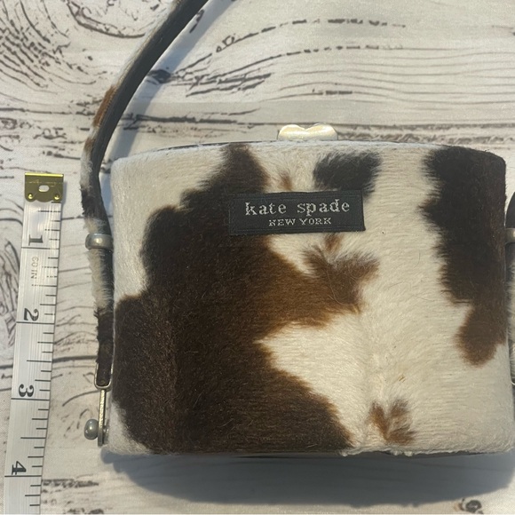 Kate Spade purse *RARE* Vintage Faux Cow hide print. Preowned - Picture 15 of 16